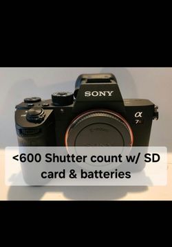 Sony A7r3 Alpha 7r III mirrorless camera