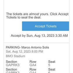 Marco Antonio Solís BMO Parking 