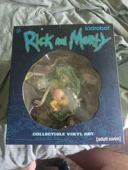Kidrobot Rick and Morty Collectible Vinyl Art Figure