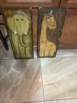 Metal Baby Decor
