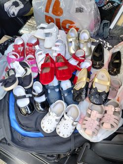 15 pairs Size 3 shoes