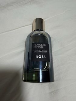 Boss fearless pepper tester perfume