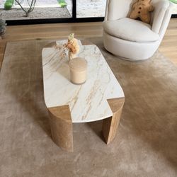 Mahoe Oval Coffee Table by Carly Cushnie 