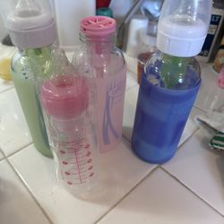 Dr. Brown’s Baby Bottles Bundle (Glass + Plastic) NEW 