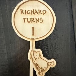 Custom cake Toppers Available!
