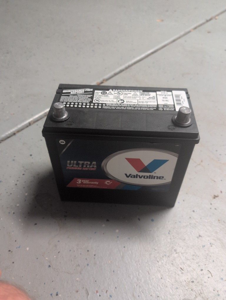 New Valvoline Car Battery part 51R-V
