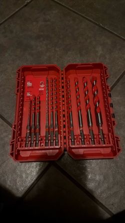 Milwaukee SHOCKWAVE Carbide Hammer Drill Bit Set. (10- Piece)