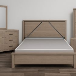 Modern Light Wood Bedroom Set – New & Stylish$899