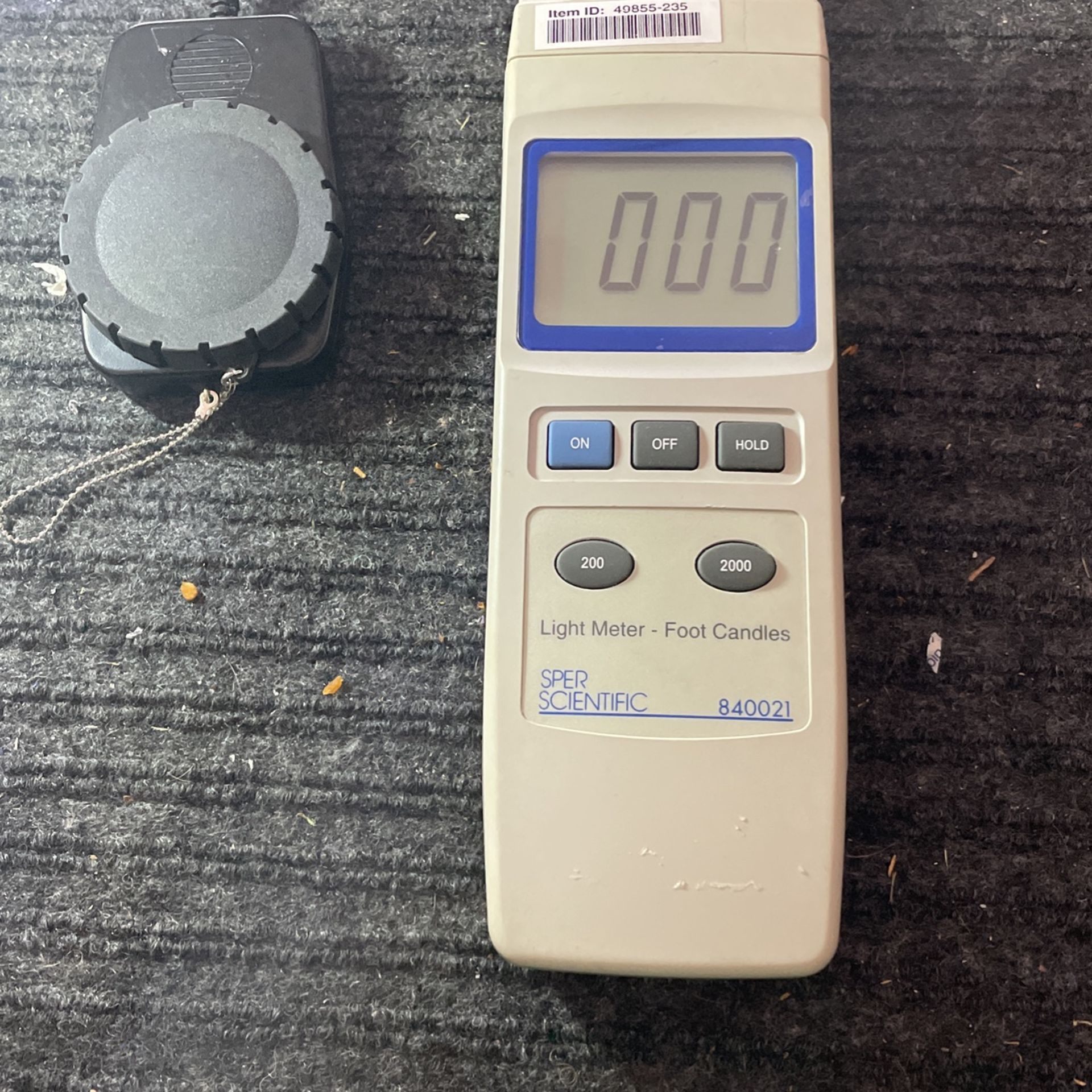 Super Scientific Light Meter 840021