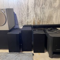 6 sub woofers (DELIVERY AVAILABLE