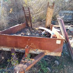 Bobcat Or Heavy Equipment Trailer 