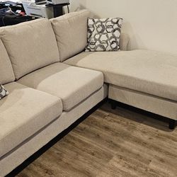 White Sectional - Small
