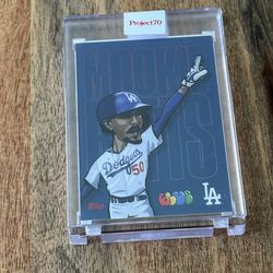 Dodgers Topps Project 70 Mookie Betts #412 – Blue the Great Artist Card (Dodgers)