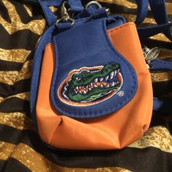 Florida Gators mini Purse Plus Touch Phone ID Wallet Compact Swamp crossbody