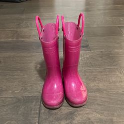 Western Chief Toddler Girl Light-up Rain Boot - Size 8