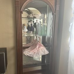 Beautiful Lighted Display Cabinet