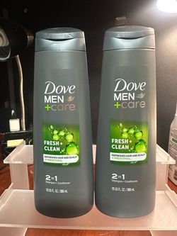 $4 each Dove Men+Care Fresh + Clean 2-in-1 Shampoo