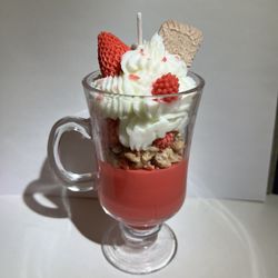 Dessert Candle (Strawberry)