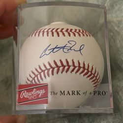 Anthony Rendon Autographed Ball With Authentication
