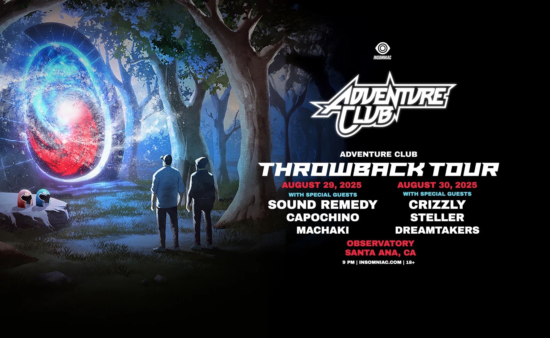 Adventure Club Ticket August 30