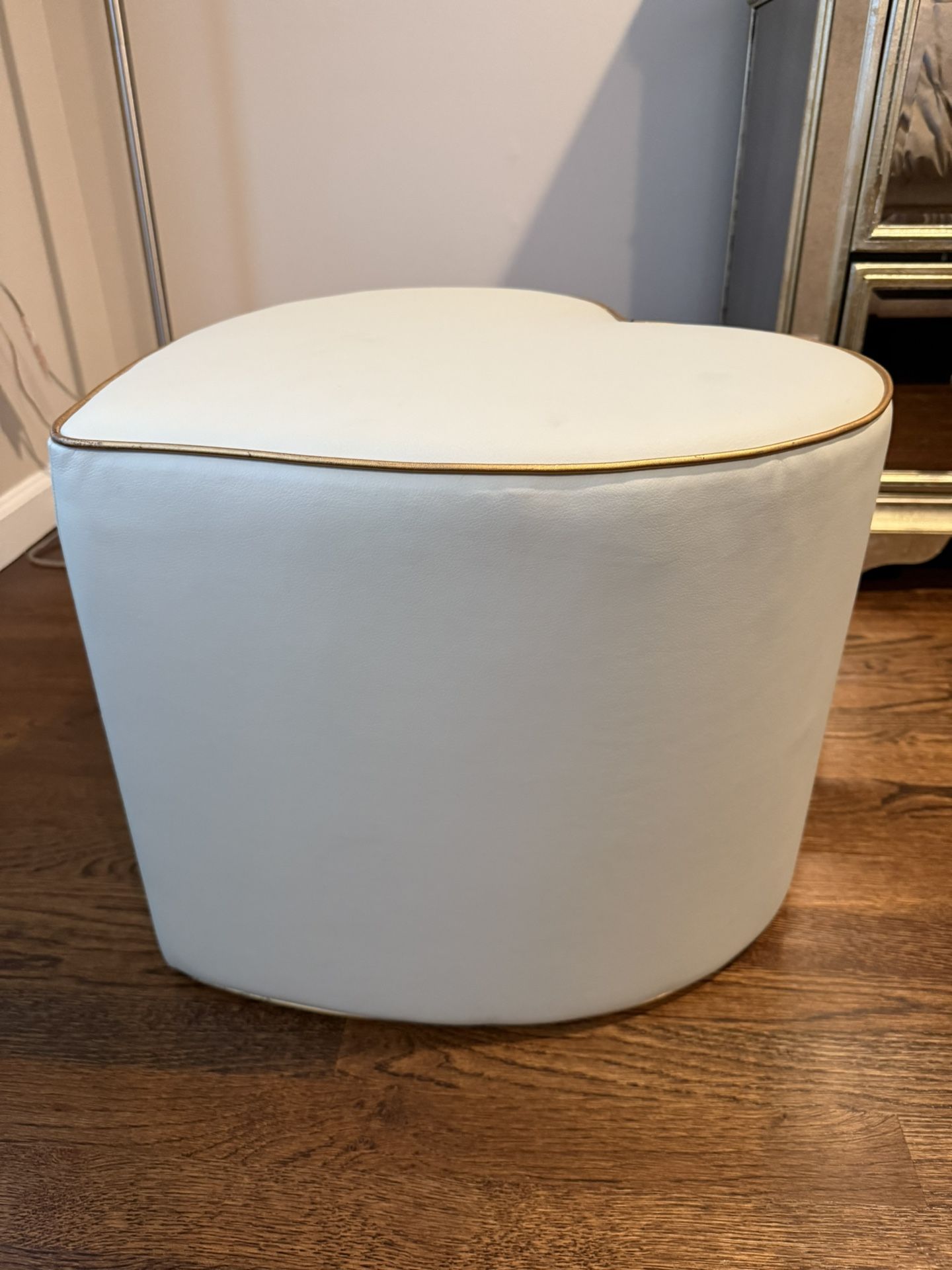 Heart Shaped Ottoman