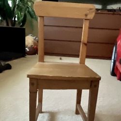 Little Wood  Chair/ sillita De Madre 