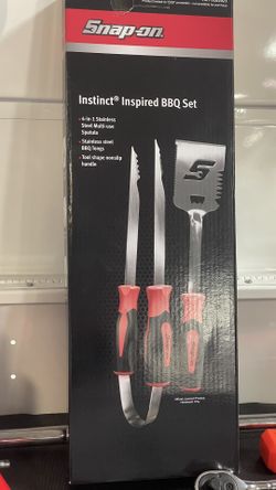 Snap-on bbq set