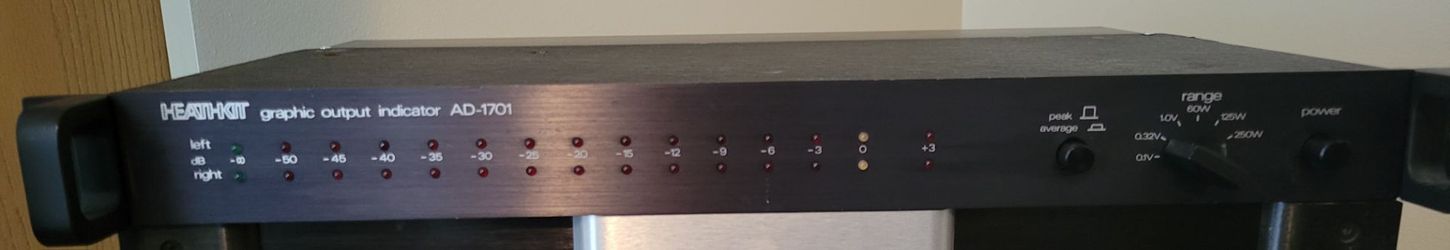 Heathkit output grafic indicator