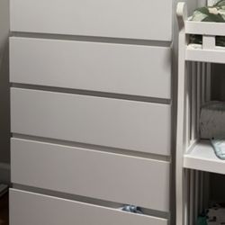 White dresser