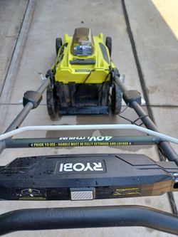 Ryobi electric landmoewer