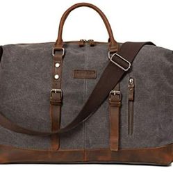 ORIENTAL GLORY Weekender Bag for Men Overnight Canvas Carry On Travel Duffel Bag