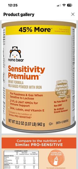 Amazon Sensitive Formula