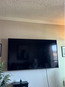 Giant LG ThinQ Flat Screen TV