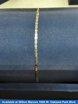 Gucci Bracelet - Yellow Gold 10k (.417) 0.9 grams 6 inch