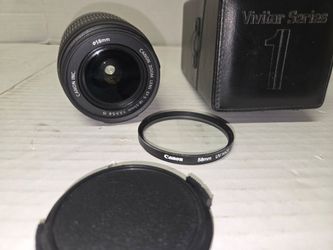 Canon lens EFS 18-55MM  O.25/0.8ft with 58mm  filter