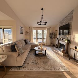 Like New Couch and Pillows