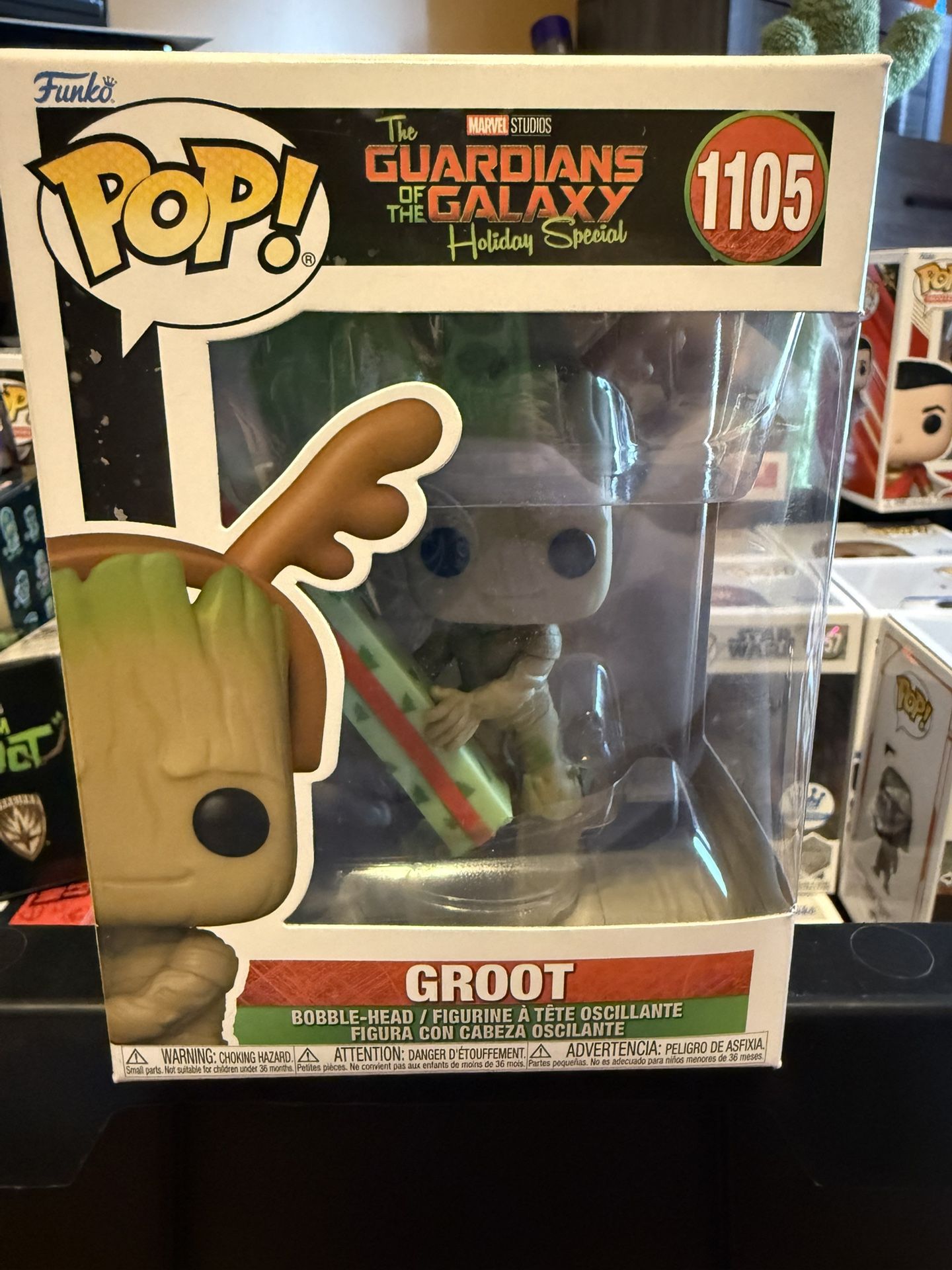 Guardians Holiday Groot Funko