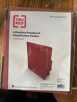 5 pack letter size folder