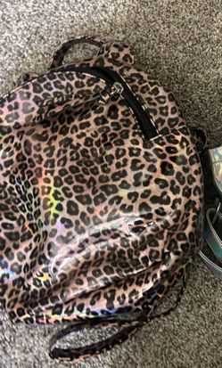 Kid small leopard backpack $10