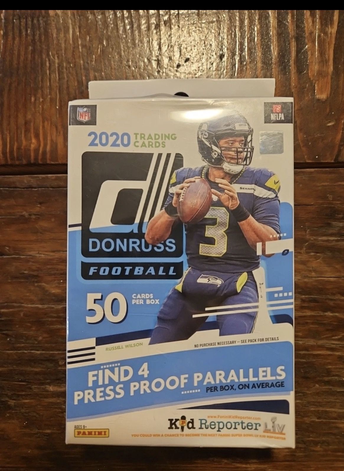 SEALED PANINI 2020 DONRUSS FOOTBALL TRADING CARDS HANGER BOX 50 CARDS NFL RC HTF