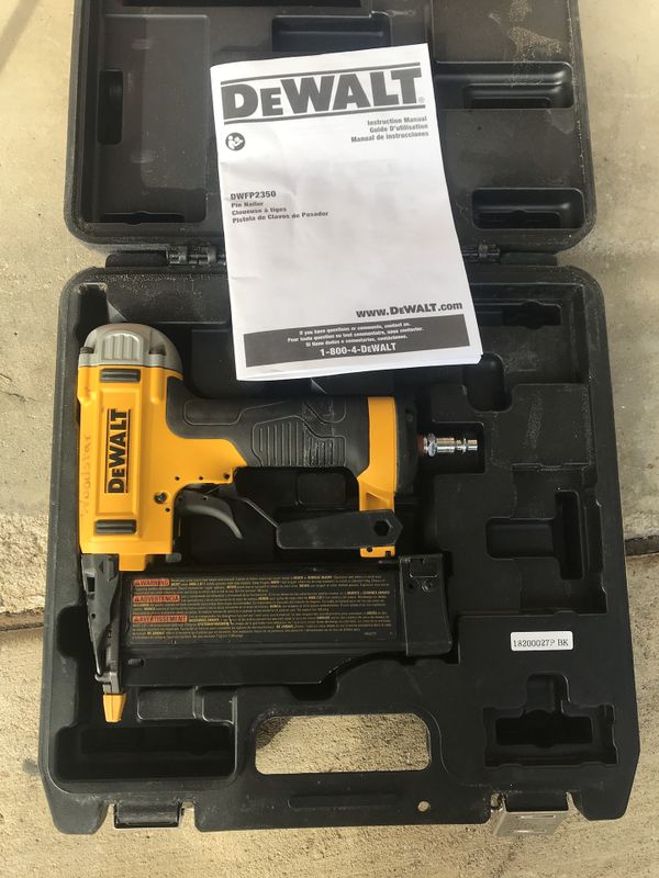 Dewalt 23 Gauge 2 in Pin Nailer Slide Stuck for Sale in Ontario, CA - OfferUp