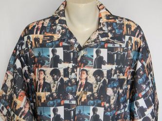 Vintage Pulp fiction button up RARE
