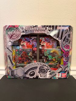 ONE PIECE TCG Illustration Box Kid/Killer Vol. 8 Bandai English Sealed