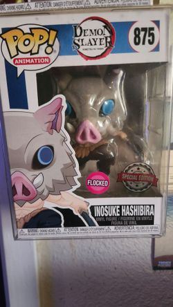 Inosuke Funko Pop Flocked Special Edition Demon Slayer