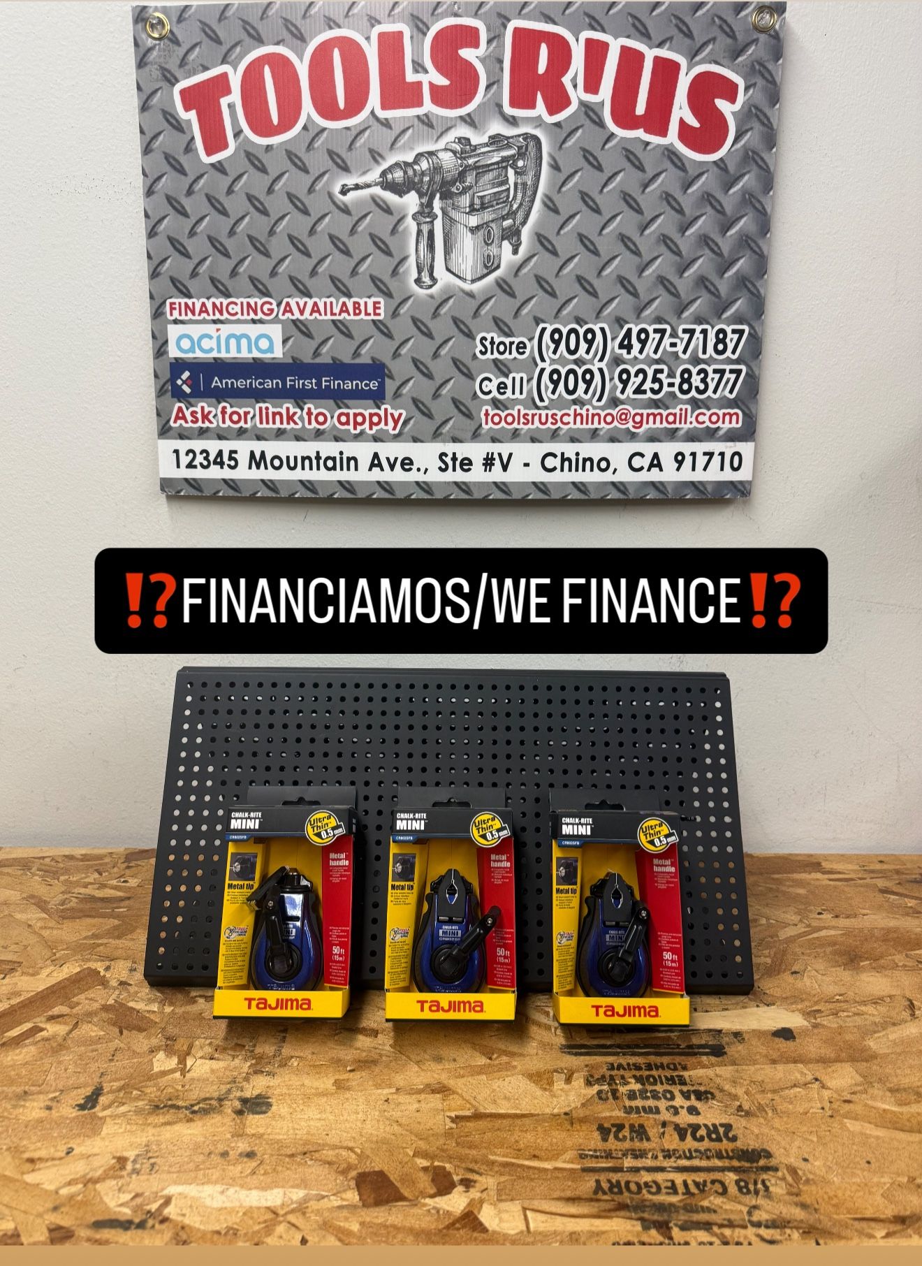 TAJIMA 50ft 0.5mm MINI Chalk Line(EACH)**(FINANCIAMOS/WE FINANCE)**