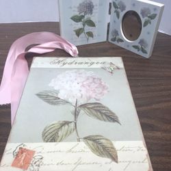 Hydrangea Art(7.5x10 Inc) And Frame(4.5x9 Inc)