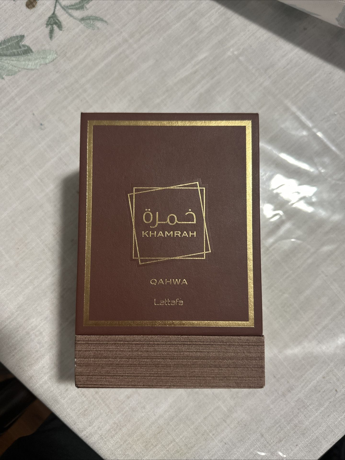 Lattafa Khamrah Qahwa Eau de Parfum Spray Unisex 3.4 Oz | Brand New in Box