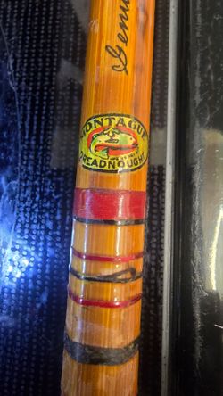 Antique Montague bamboo pole