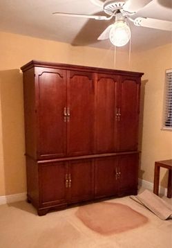 Large vintage Cabinet/Desk