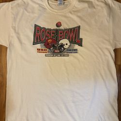 Y2K Penn State Rose Bowl 2009 T Shirt Adult 2XL XXL USC Trojans Pasadena CA